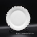 New Design Customised Luxury Bone Porcelain Dinnerware White